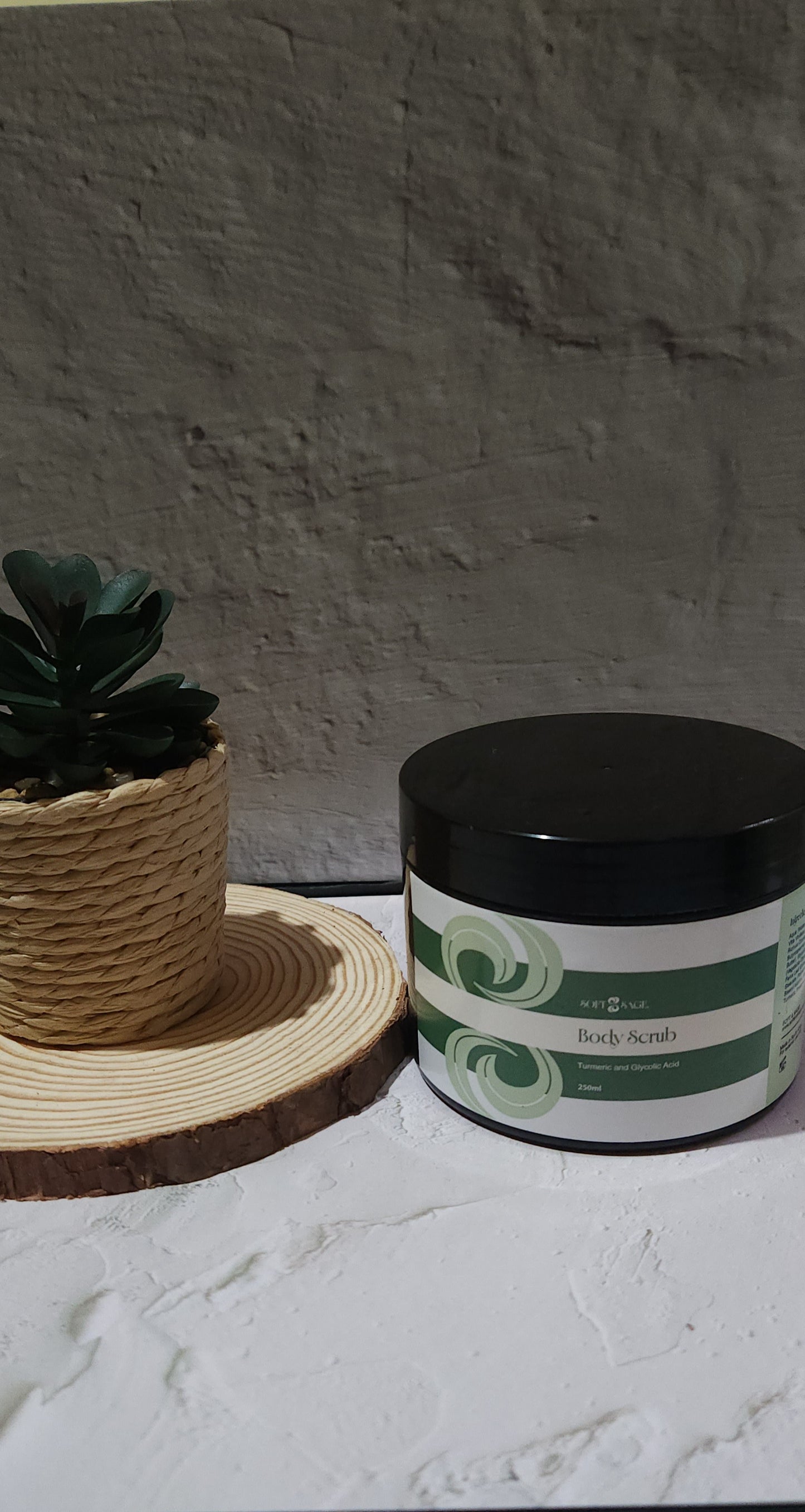 Turmeric and Glycolic Acid Body Scrub