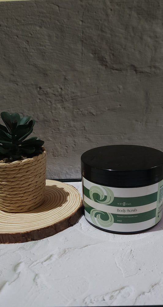Turmeric and Glycolic Acid Body Scrub